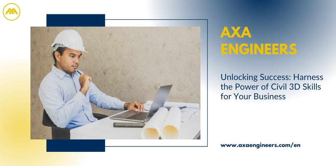 Maximize your business potential with the incredible power of Civil 3D skills. Don't wait, take action!